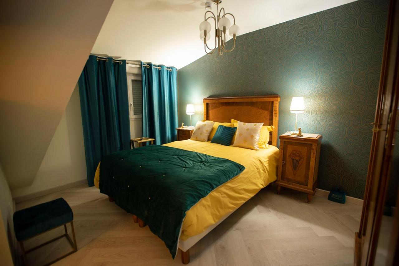 Chambre art deco Gatsby dans maison d'hote - Rochecorbon Extérieur photo